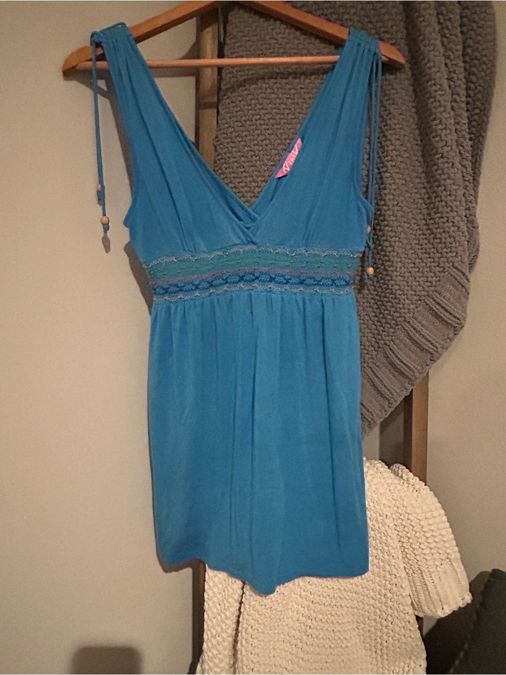 Authentic vintage Y2K Victoria's Secret PINK mini babydoll dress